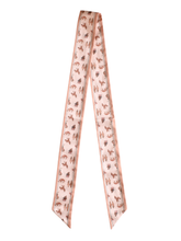 Load image into Gallery viewer, Saddle Club Silk Western Cowgirl Twilly Scarf