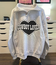 Load image into Gallery viewer, Cowboy Lover Quarter Zip
