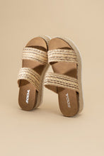 Load image into Gallery viewer, WEST ESPADRILLE SLIDES