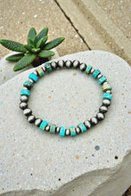 Load image into Gallery viewer, Turquoise Stretch Bracelet