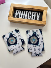Load image into Gallery viewer, Cattle Brands &amp; Conchos Koozie (2 sizes)