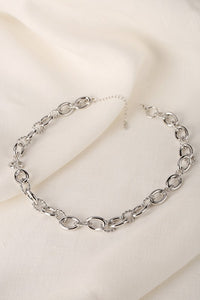Bailey Bold chain necklace - silver
