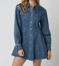 Load image into Gallery viewer, The Dani Denim Dress