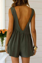 Load image into Gallery viewer, Backless Wide Strap Romper