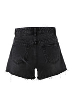 Load image into Gallery viewer, Danni Distressed denim shorts