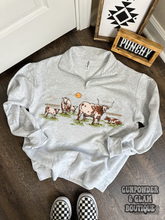 Load image into Gallery viewer, Cattle Drive Quarter Zip