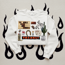 Load image into Gallery viewer, Wild West Collage TEE, CREWNECK or QUARTER ZIP