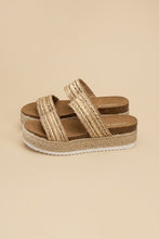 Load image into Gallery viewer, WEST ESPADRILLE SLIDES