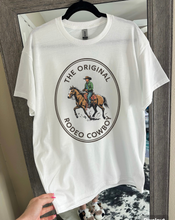 Load image into Gallery viewer, OG Rodeo Cowboy Tee or Crewneck