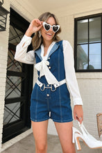 Load image into Gallery viewer, SALE The Giada Denim Romper