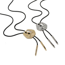 Load image into Gallery viewer, The Buckle HillBetty Bolo Necklace {GOLD + SILVER}
