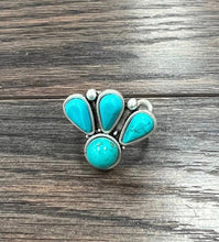 Load image into Gallery viewer, Faux Western Turquoise Ring