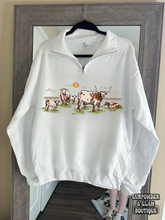 Load image into Gallery viewer, Cattle Drive Quarter Zip