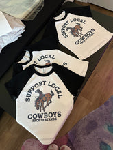 Load image into Gallery viewer, Support Local Cowboys Baby Tee