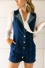 Load image into Gallery viewer, SALE The Giada Denim Romper