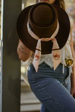 Load image into Gallery viewer, Roamin' Cowgirl Bison Western Twilly Scarf