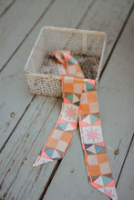 Load image into Gallery viewer, Vintage Patchwork Western Silk Twilly Scarf