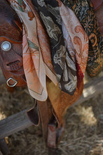 Load image into Gallery viewer, September Ride Cowgirl Silk Scarf Wild Rag