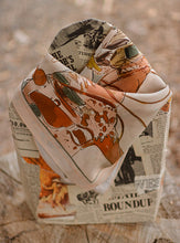 Load image into Gallery viewer, September Ride Cowgirl Silk Scarf Wild Rag