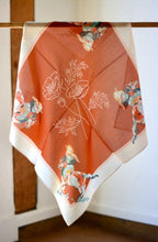 Load image into Gallery viewer, Poppy Cowgirl: Western Scarf Bandana Silk Tencel Wild Rag