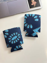 Load image into Gallery viewer, Turquoise Squash Koozie (2 sizes)