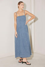 Load image into Gallery viewer, INDIGO WEEKEND THEORY DENIM MIDI DRESS