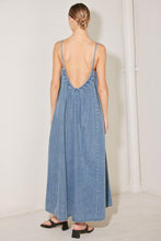 Load image into Gallery viewer, INDIGO WEEKEND THEORY DENIM MIDI DRESS
