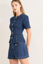 Load image into Gallery viewer, FOREVER STYLISH DENIM TOP