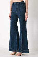 Load image into Gallery viewer, SKYLINE FLARE DENIM PANTS