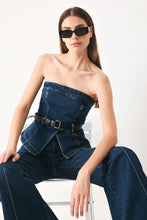 Load image into Gallery viewer, SKYLINE FLARE DENIM PANTS