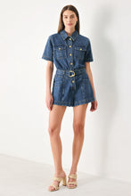 Load image into Gallery viewer, PLAY MODE DENIM ROMPER