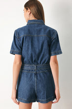 Load image into Gallery viewer, PLAY MODE DENIM ROMPER