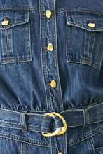 Load image into Gallery viewer, PLAY MODE DENIM ROMPER