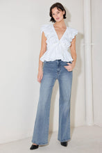 Load image into Gallery viewer, SCARLET COUNTRY GIRL WOVEN TOP