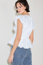 Load image into Gallery viewer, SCARLET COUNTRY GIRL WOVEN TOP