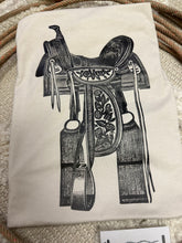 Load image into Gallery viewer, Vintage Saddle Western Graphic Tee
