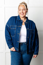 Load image into Gallery viewer, Have We Met Oversized Denim Jacket