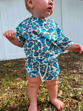 Load image into Gallery viewer, Western turquoise lounge set