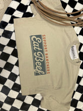 Load image into Gallery viewer, Support Ranchers, Eat Beef Western Graphic Tee