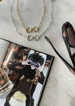 Load image into Gallery viewer, The Harlowe Horsebit Necklace in Silver