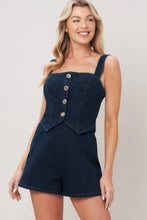 Load image into Gallery viewer, URBAN EDGE DENIM ROMPER