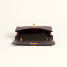 Load image into Gallery viewer, Loyal West Savi Small Embossed &amp; Grained Leather Bag - Charcoal