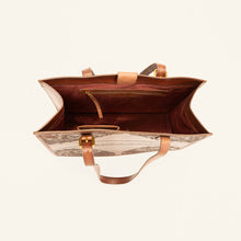 Load image into Gallery viewer, Loyal West Mivva Handtooled Medium Bag - Brunette Leather