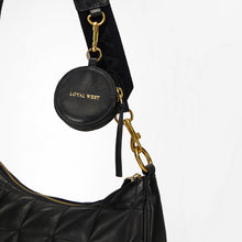 Load image into Gallery viewer, Loyal West JOE QUILTED NAPPA LEATHER BAG-BLACK