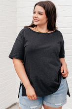 Load image into Gallery viewer, Let Me Live Relaxed Tee in Black