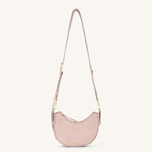 Load image into Gallery viewer, Mira &amp; Moss Sabine Crescent Crossbody Bag - Transcendent Pink