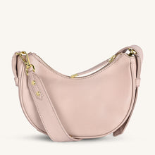 Load image into Gallery viewer, Mira &amp; Moss Sabine Crescent Crossbody Bag - Transcendent Pink