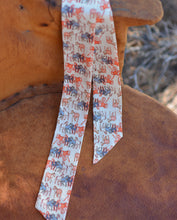 Load image into Gallery viewer, Mustang Meadows Silk Twilly Western Scarf