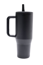 Load image into Gallery viewer, No Spill 40oz Tumbler in Black