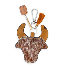 Load image into Gallery viewer, Moosehead Point Bag Charm In Brown